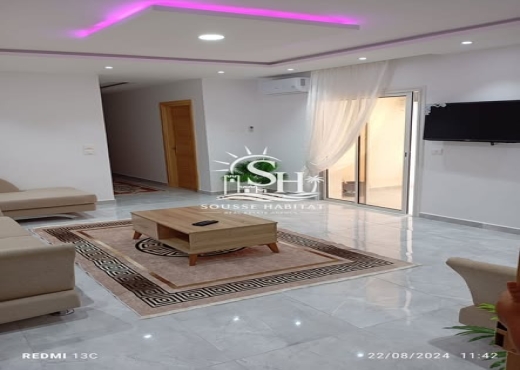 S2 Meublé à l’Année à Hammam Sousse - Bien immobilier à {"id":20,"country_id":219,"name":"SOUSSE","slug":"sousse"} - Image 4 - Sousse Habitat - Agence Immobilière Sousse Habitat